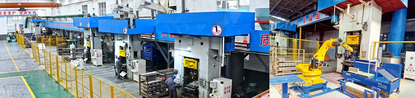 XZK production workshop — pressing and forming lines